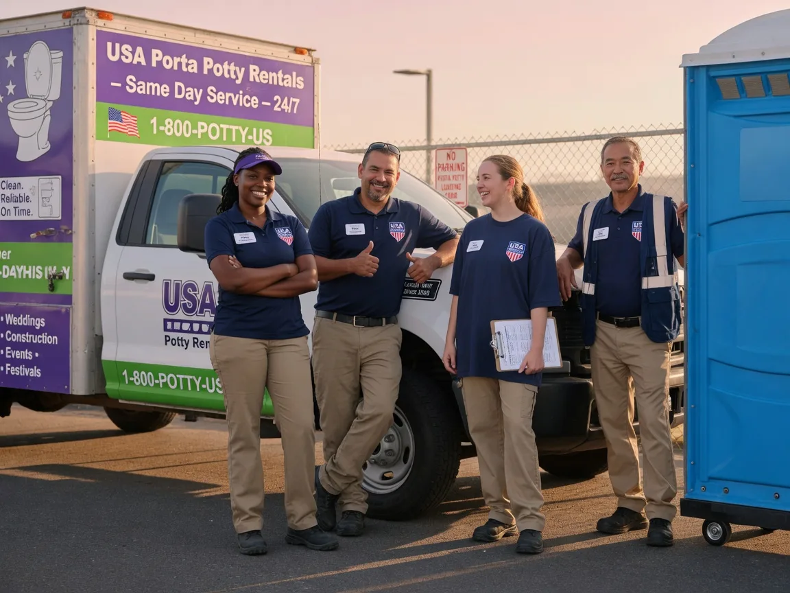 Porta Potty Rental company in Big Pool, MD